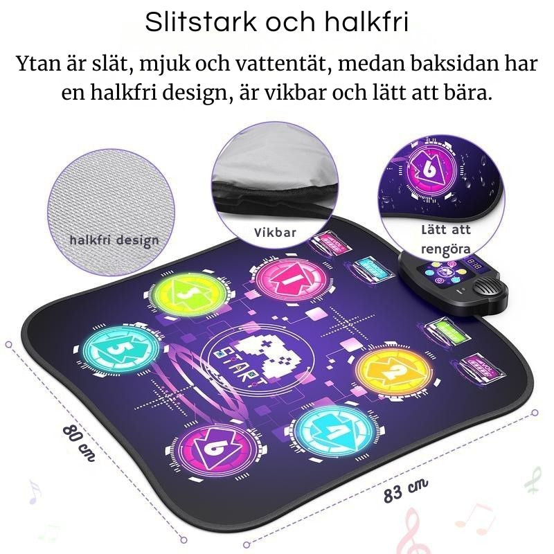 BeatStep Kids™ – Digital Dansmatta med 27 Spellägen